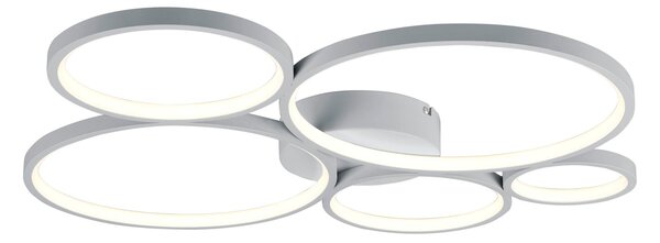 Plafoniera da Interno a LED in Metallo Silver