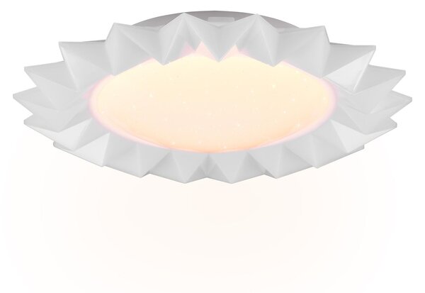 Plafoniera da Interno a LED in Plastica Bianco