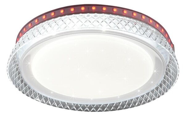 Plafoniera da Interno a LED in Plastica Bianco