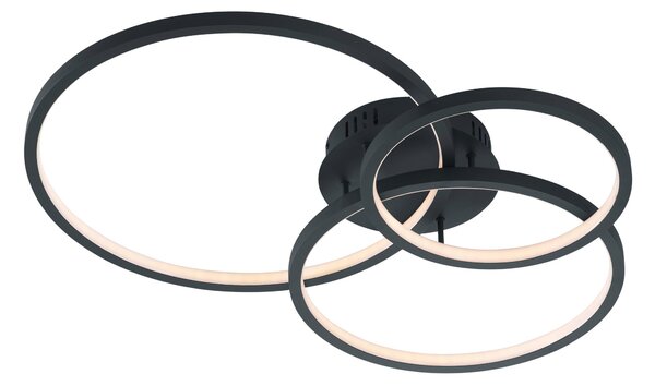 Lampada a Sospensione da Interno a LED in Metallo Antracite