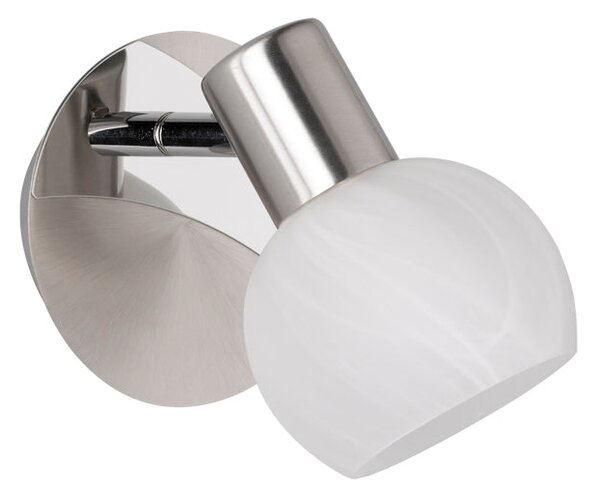Faretto da Interno E14 in Metallo Nickel Opaco