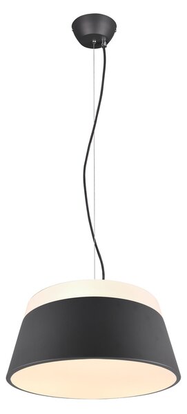 Lampada a Sospensione da Interno E27 in Metallo Antracite