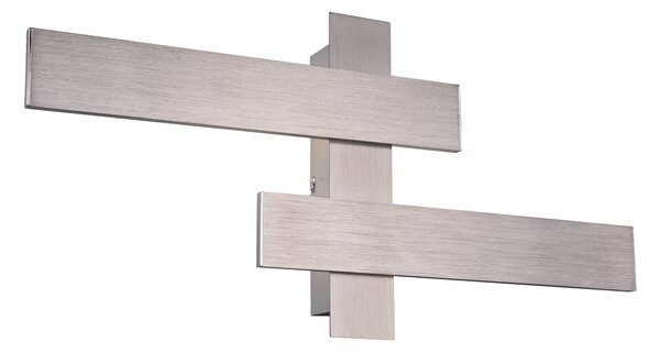 Applique da Interno a LED in Metallo Nickel Opaco