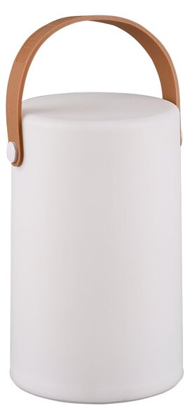Lampada tavolo da Esterno a LED in Plastica Bianco