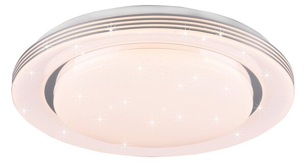 Plafoniera da Interno a LED in Plastica Bianco