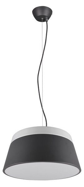 Lampada a Sospensione da Interno E27 in Metallo Antracite