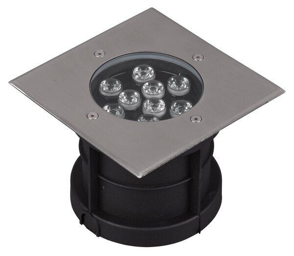 Illuminazione da Incasso da Esterno a led in Acciaio Acciaio
