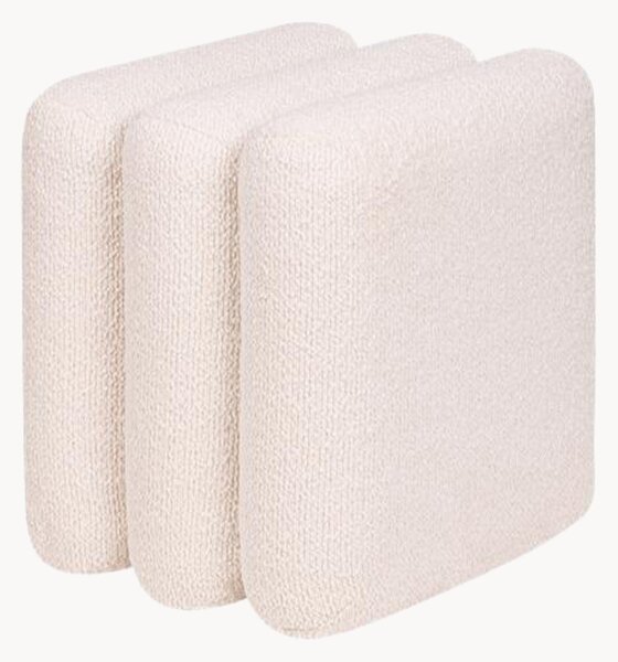 Pouf imbottito in bouclé Radd