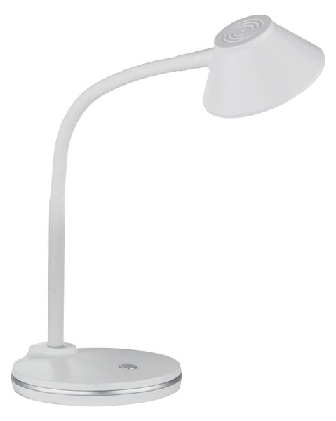 Lampada tavolo da Interno a LED in Plastica Bianco