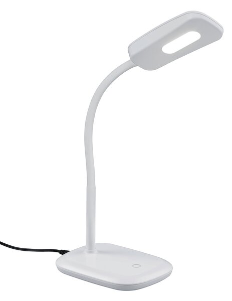 Lampada tavolo da Interno a LED in Plastica Bianco