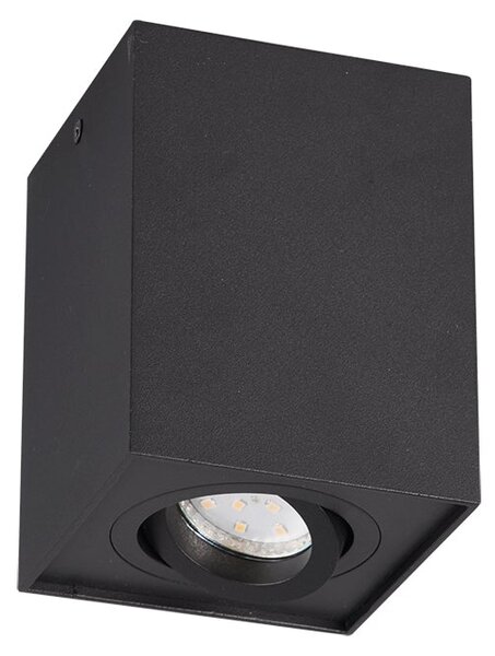 Plafoniera da Interno GU10 in Metallo Nero Opaco