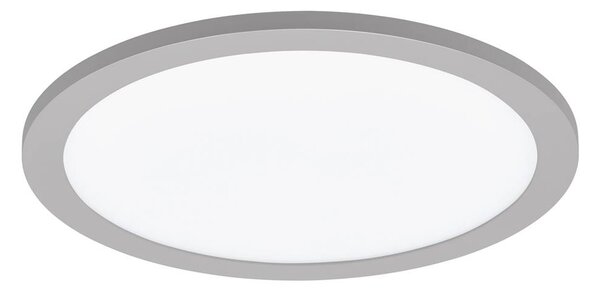 EGLO Plafoniera LED Sarsina, plafoniera dimmerabile in alluminio e plastica, lampada da soffitto, illuminazione da soffitto bianco neutro, lampada da cucina Ø 30 cm