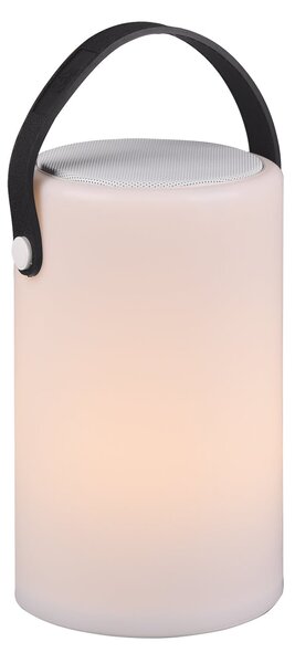 Lampada tavolo da Esterno a LED in Plastica Bianco