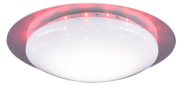 Plafoniera da Interno a LED in Plastica Bianco
