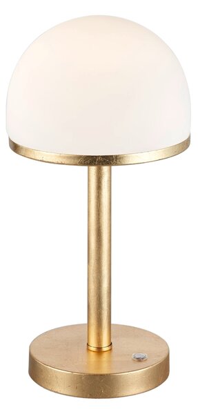 Lampada tavolo da Interno a LED in Metallo Oro