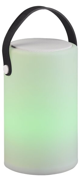 Lampada tavolo da Esterno a LED in Plastica Bianco