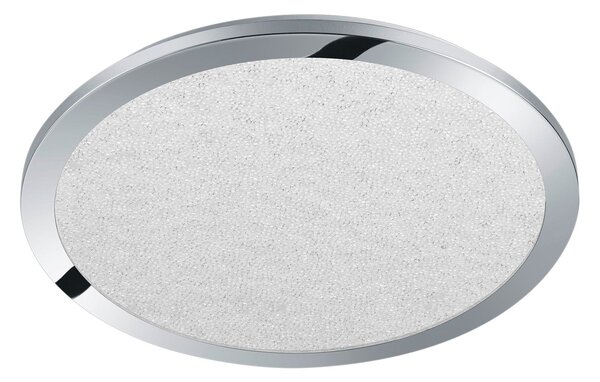 Plafoniera da Interno a LED in Plastica Cromo