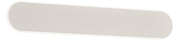 Applique da Interno a LED in Metallo Bianco Opaco