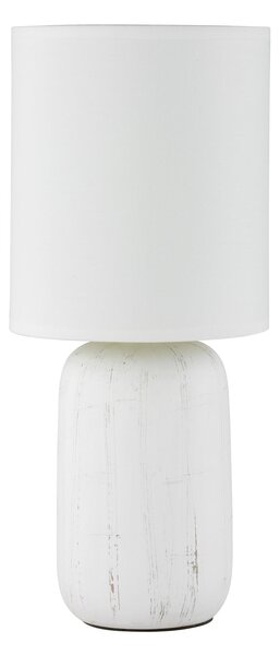Lampada tavolo da Interno E14 in Ceramica Bianco