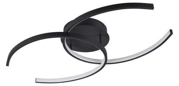 Plafoniera da Interno a LED in Metallo Antracite