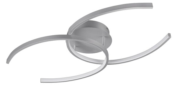 Plafoniera da Interno a LED in Metallo Titanio
