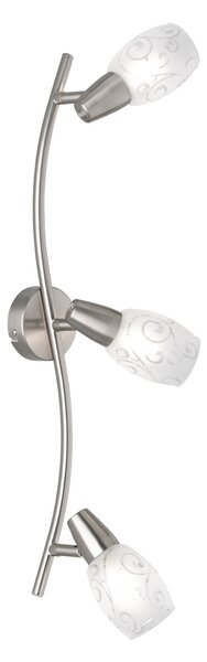 Faretto da Interno E14 in Metallo Nickel Opaco