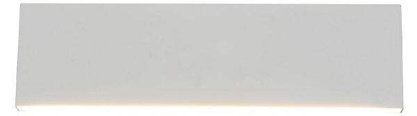 Applique da Interno a LED in Metallo Bianco Opaco