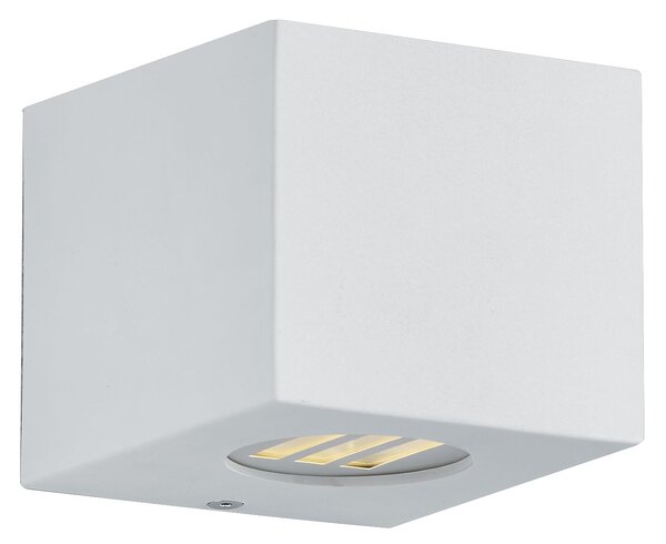 Applique da Esterno a LED in Plastica Bianco Opaco