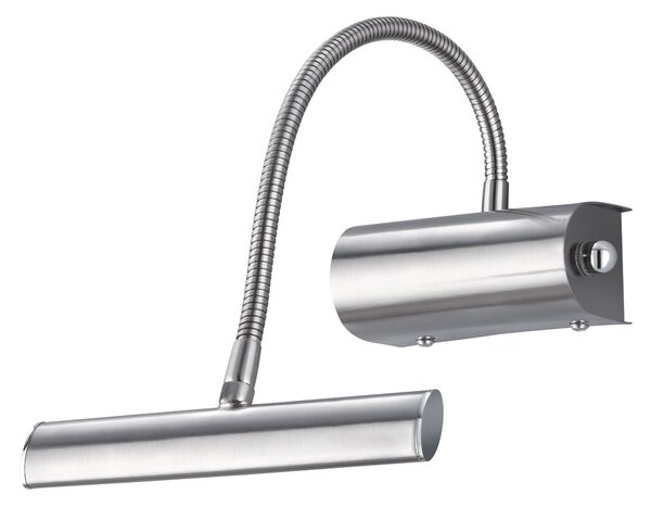 Applique da Interno a LED in Metallo Nickel Opaco