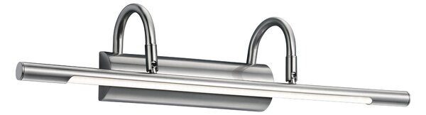 Applique da Interno a LED in Metallo Nickel Opaco