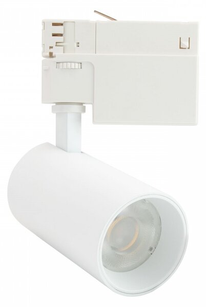 Faro LED 20W, Trifase, 60°, 120lm/W, CRI92, no Flickering - BRIDGELUX LED Colore Bianco Caldo 2.700K