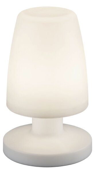 Lampada tavolo da Esterno a LED in Plastica Bianco