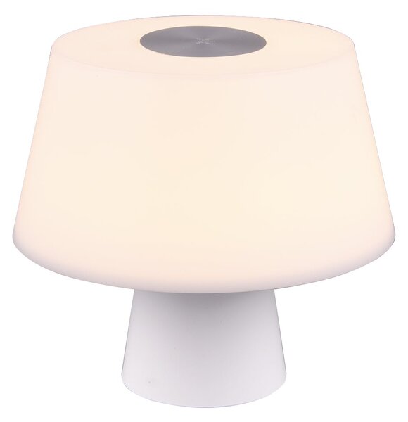 Lampada tavolo da Interno a LED in Plastica Bianco