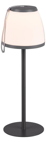 Lampada tavolo da Esterno a LED in Plastica Antracite