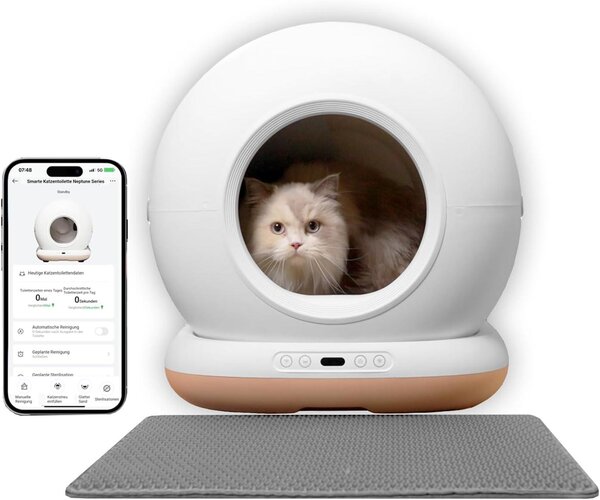 Lettaia autopulente per gatti Astropet serie Neptune