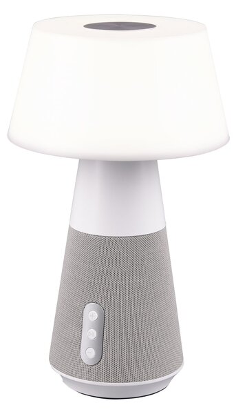 Lampada tavolo da Interno a LED in Plastica Bianco