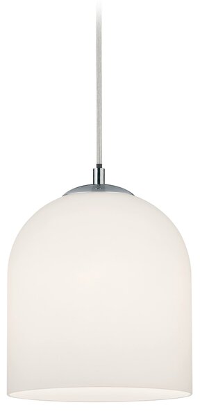 Lampada a Sospensione da Interno in Vetro Bianco