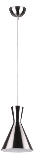 Lampada a Sospensione da Interno a LED in Metallo Nickel Opaco