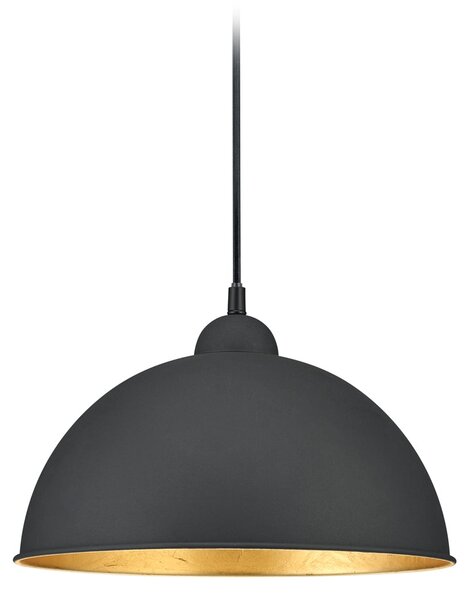 Lampada a Sospensione da Interno in Metallo Nero