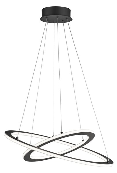 Lampada a Sospensione da Interno a LED in Metallo Antracite