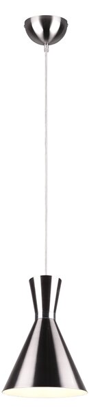 Lampada a Sospensione da Interno a LED in Metallo Nickel Opaco