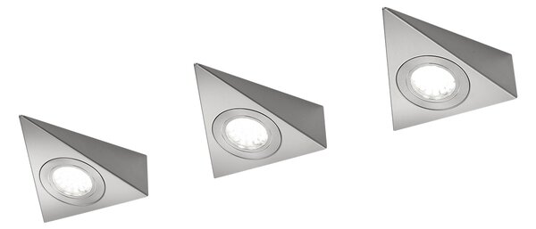 Applique da Interno a LED in Metallo Nickel Opaco