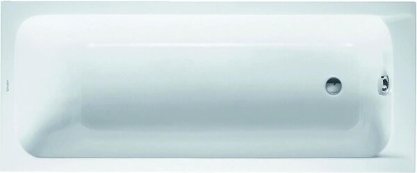 Baignoires Duravit D-Code, 1700x700mm, rectangulaire, à encastrer, 110 Betteres, 1 pente de dos, blanc brillant, 700098000000000, 700098000000000