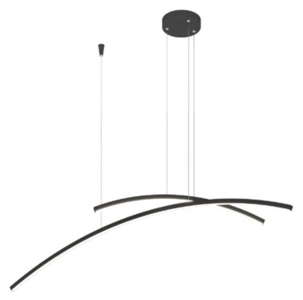 Lampadario moderno top light kawaii 1229 s ne led cct switch dimmerabile 3 step - Top Light