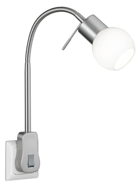Faretto da Interno a LED in Metallo Nickel Opaco