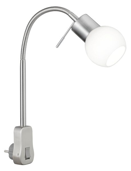 Faretto da Interno a LED in Metallo Nickel Opaco