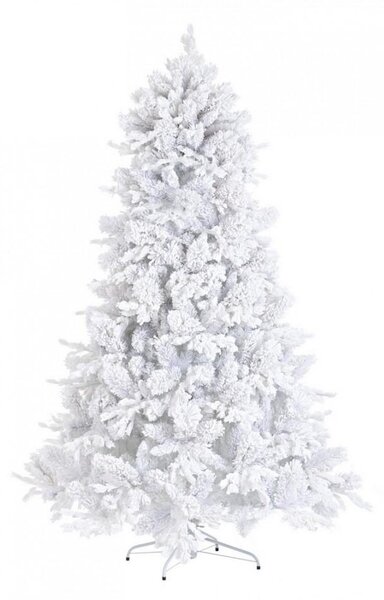 Albero di Natale Artificiale 180 cm 1383 Rami Bianco