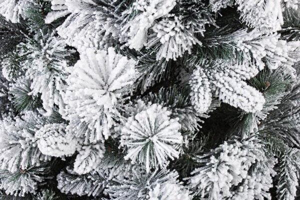 Albero di Natale Artificiale Innevato 150 cm 456 Rami Verde
