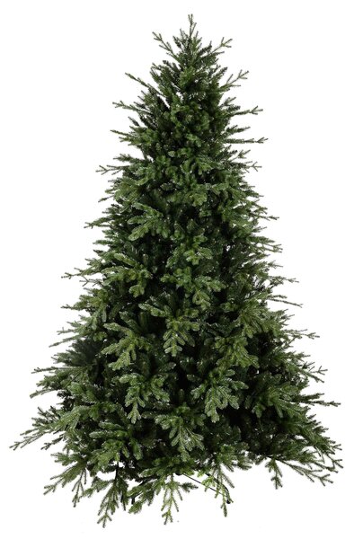 Albero di Natale Artificiale H198 cm Abete Monterosa con 3479 Tips Verde
