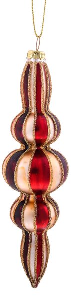 Set 6 Decoro da Appendere H14,5 cm